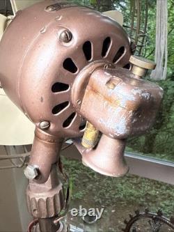 Ventilateur oscillant de sol Vortalex General Electric de 6 pieds vintage des années 40, fonctionne très bien