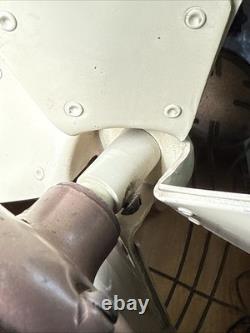 Ventilateur oscillant de sol Vortalex General Electric de 6 pieds vintage des années 40, fonctionne très bien