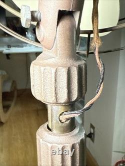 Ventilateur oscillant de sol Vortalex General Electric de 6 pieds vintage des années 40, fonctionne très bien