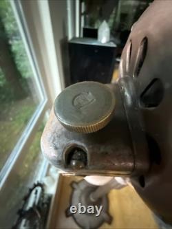 Ventilateur oscillant de sol Vortalex General Electric de 6 pieds vintage des années 40, fonctionne très bien