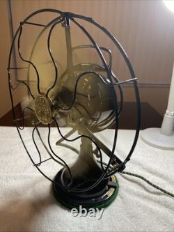 Ventilateur oscillant de table General Electric des années 1920 13 pouces fonctionne pièces seulement