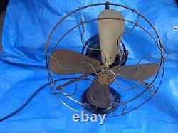 Ventilateur oscillant en laiton General Electric Kidney 16'