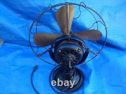 Ventilateur oscillant en laiton General Electric Kidney 16'