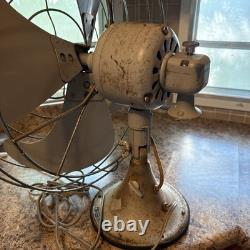 Ventilateur oscillant vintage GE 16 Vortalex F11V163 #21 fonctionne