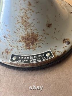 Ventilateur oscillant vintage GE 16 Vortalex F12V163 #43 en état de marche trouvé dans une succession