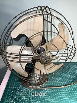 Ventilateur oscillant vintage GE General Electric 14 3 pales de ventilateur