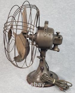 Ventilateur oscillant vintage GE General Electric Vortalex 15 Spec 272903-1 FM 12V1