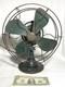 Ventilateur Oscillant Vintage Ge General Electric Petite Taille Cage En Fil Od Vert Fonctionne