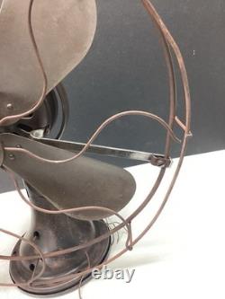 Ventilateur vintage General Electric 16 lames en laiton