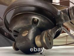 Ventilateur vintage General Electric 16 lames en laiton