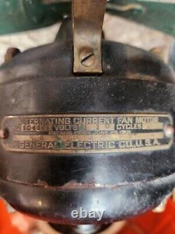 Ventilateur vintage General Electric, 16 pouces, réglable, 3 réglages de vitesse