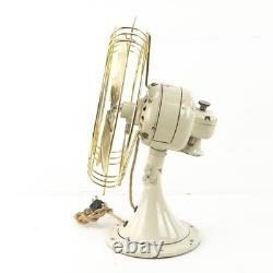Ventilateur vintage General Electric GE Vortalex oscillant testé et fonctionne