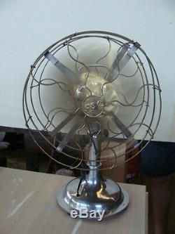 Ventilatore General Electric Doppia Pala Vintage Epoca Old Double Fan Italie