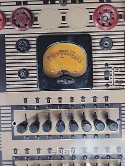 Vérificateur de tubes Vintage General Electric GE Modèle TC-3 T C 3 Support de tube Hifi