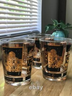 Verre à Highball Vintage General Electric Nela Park 50e Anniversaire 1913-1963, Ensemble de 3