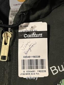 Veste Carhartt J130 Mos Sandstone vintage General Electric homme XLT neuve avec étiquette