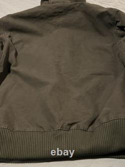 Veste Carhartt J130 Mos Sandstone vintage General Electric homme XLT neuve avec étiquette