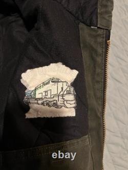 Veste Carhartt J130 Mos Sandstone vintage General Electric homme XLT neuve avec étiquette