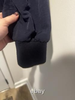 Veste coupe-vent vintage Antigua pour homme, marine, pull GE logo General Electric, taille XL