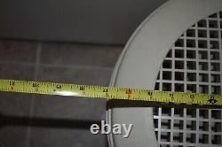 Vintage 17 Général Électrique Ventilateur de Sol à 3 Vitesses Type Repose-Pieds Fonctionne Très Bien