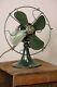 Vintage 1930's General Electric Fan 8 Blades Ge Green Original Excellent