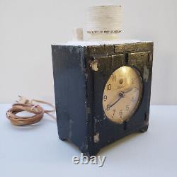 Vintage 1930s General Electric Telechron Ge Moniteur Top Refrigerator Clock Test