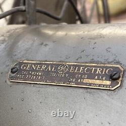 Vintage 1940's Fm24m1 24 Ge Éventail De Plancher Électrique Général