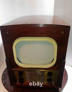 Vintage 1949 Ge Tube Television Model No. 806 Testé Bon Crt