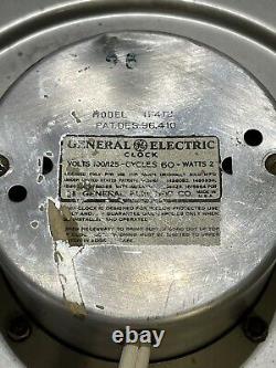Vintage 1950s General Electric 15 Pouces Dr. Pepper Bon Pour La Vie Horloge Ronde
