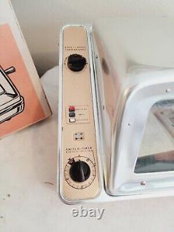 Vintage 1959 General Electric Rotisserie Oven New In Box Plus De 60 Ans
