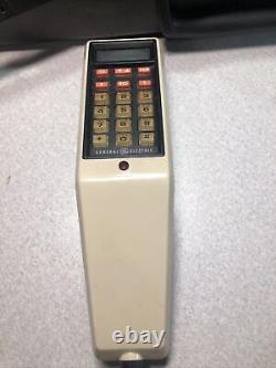 Vintage 1984 Général Electric GE-Star Téléphone Mobile Cellulaire avec Samsonite