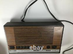 Vintage 80's General Electric 7-4624a Fm/am Radio D'alarme Numérique