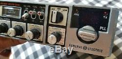 Vintage Cb Radio General Electric 3-5825a 40ch Am Ssb