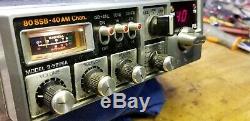 Vintage Cb Radio General Electric 3-5825a 80 Ssb 40am Ch