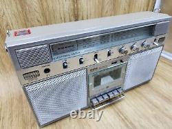 Vintage Des Années 1980 Ge General Electric 3-5254a Boum Box Am/fm Radio Cassette Player
