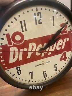 Vintage Dr. Pepper Horloge General Electric 1801