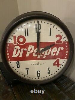Vintage Dr. Pepper Horloge General Electric 1801