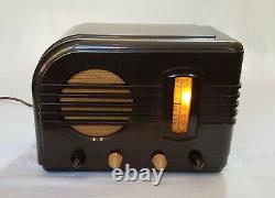 Vintage Ge Bakelite Am/sw Tube Radio F-51 (1937) Rare & Completely Restored