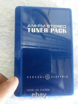 Vintage Ge Ge Ge Ge General Electric 3-5760 Am /fm Stereo Tuner Pack Seulement