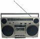 Vintage Ge General Electric 3-5257a Am/fm Cassette Boombox Radio