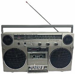 Vintage Ge General Electric 3-5257a Am/fm Cassette Boombox Radio