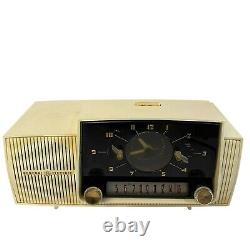 Vintage Ge General Electric Clock Am Tube Radio Bluetooth Ready 1955