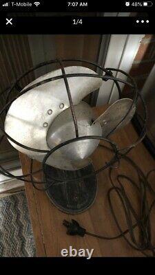 Vintage Ge General Electric Fan 1940 Décor Art Works Grand