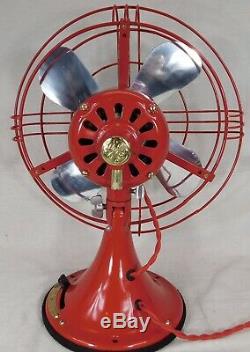 Vintage Ge General Electric Fan. Made In 1937. Juste Reworked! 12 Lames. Agréable