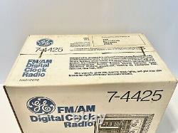 Vintage Ge General Electric Fm/am Digital Flip Clock Radio 7-4425 New In Box