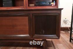 Vintage Ge General Electric MID Century Stereo Cabinet Record Player MCM C524k