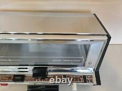 Vintage Ge Général Électrique De Luxe Toast R Oven A7t93b Chrome Avec Test Manuel