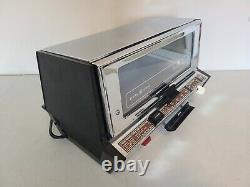 Vintage Ge Général Électrique De Luxe Toast R Oven A7t93b Chrome Avec Test Manuel