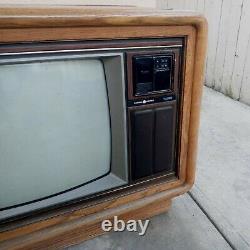 Vintage Ge General Télévision Électrique