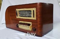 Vintage Ge H-640 Am/sw Tube Radio (1939) Magnifiquement Restauré